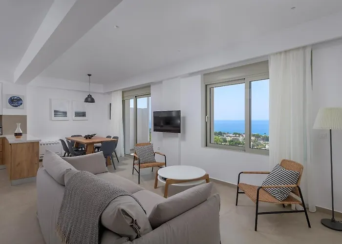 Villa Allegra With Pool In Pefkos, Lindos Area