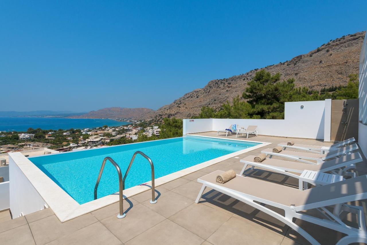 Allegra With Pool In Pefkos, Lindos Area וילה *